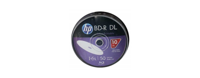 HP BD-R BLU-RAY 50 GB PRINTABLE 10'LU CAKEBOX